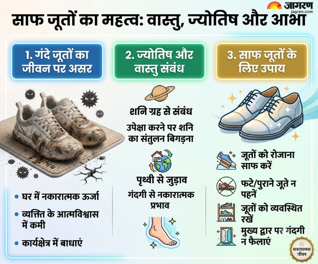 गंदे जूते और शनि का कनेक्शन